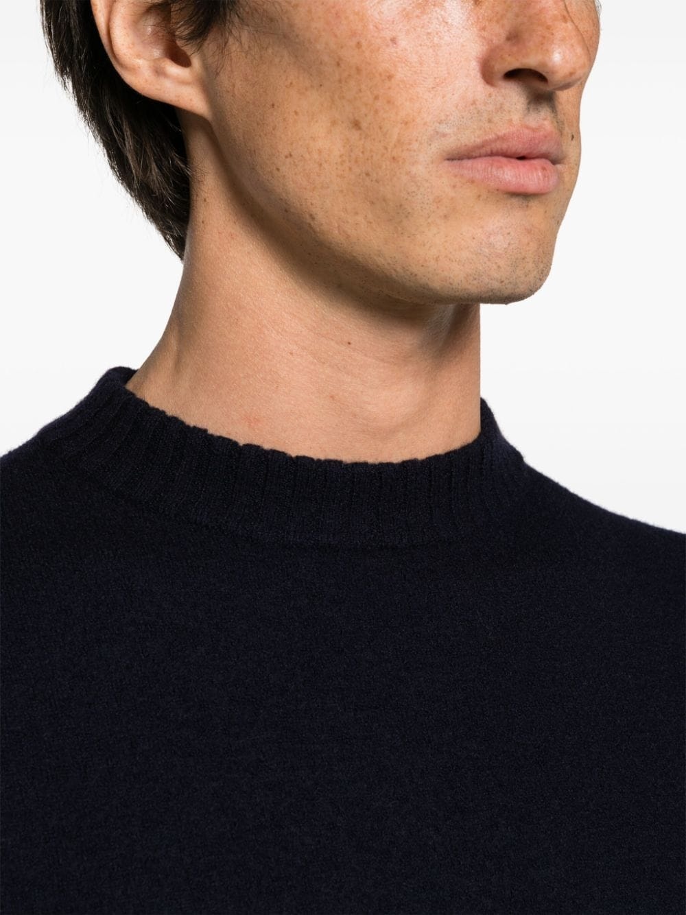 crew-neck wool jumper - 5