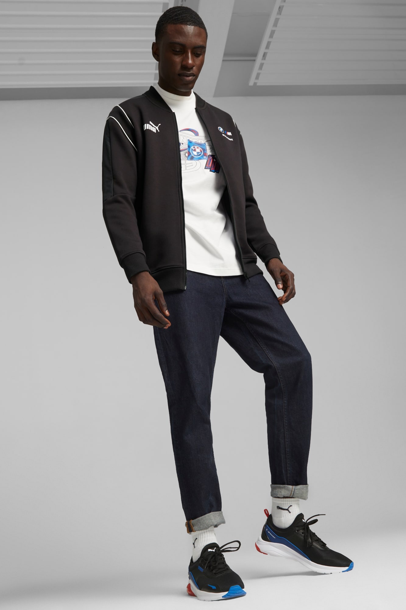 BMW M Motorsport Men's MT7 Sweat Jacket - 4
