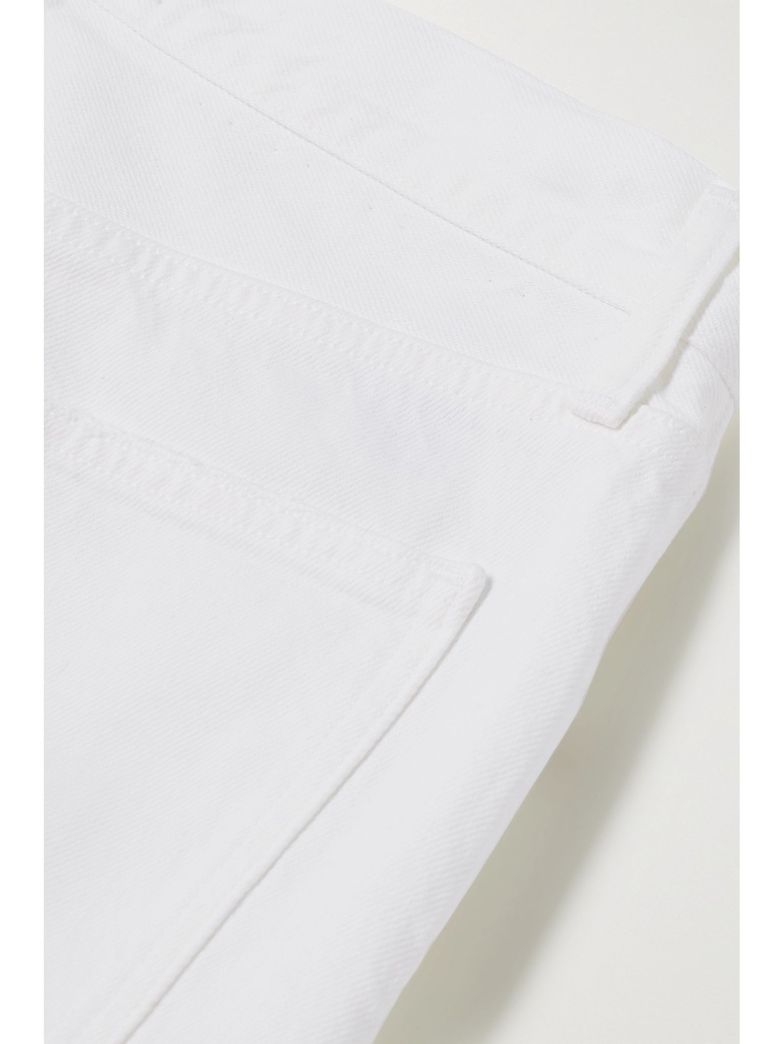 + NET SUSTAIN Low Slung Baggy organic boyfriend jeans White - 6