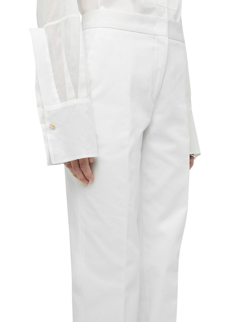 tailored 면 바지 4