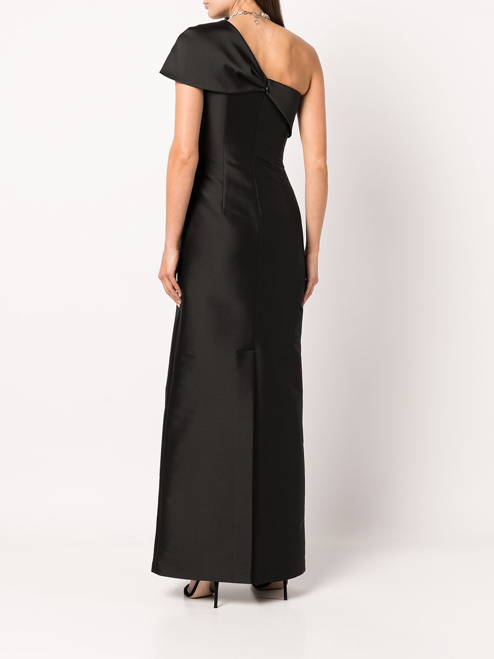 Ines one-shoulder gown - 4