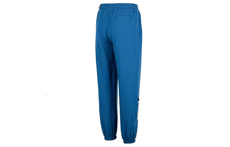 PUMA Team Badge Sweatpants Tr Logo Pants 'Blue' 677378-45 - 2