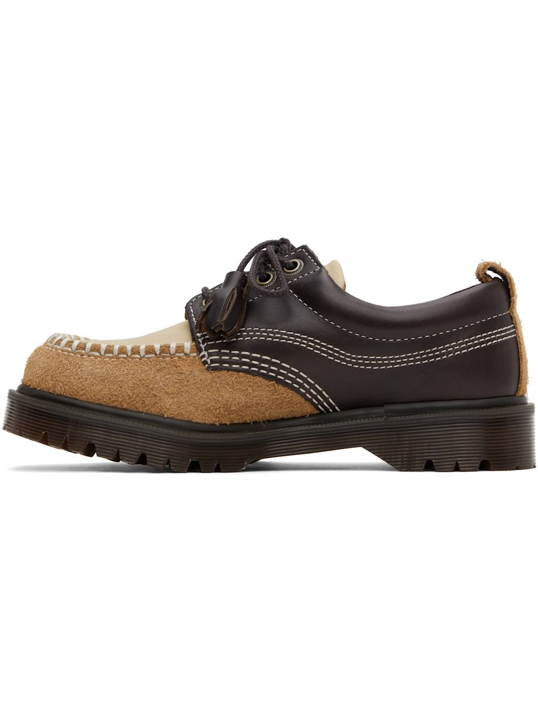Brown & Beige Lowell Derbys - 3