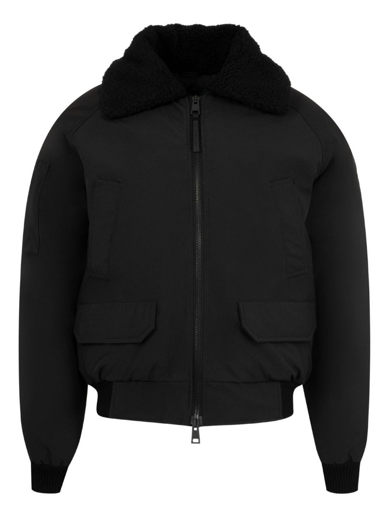 Chilliwack fleece-collar bomber jacket 1