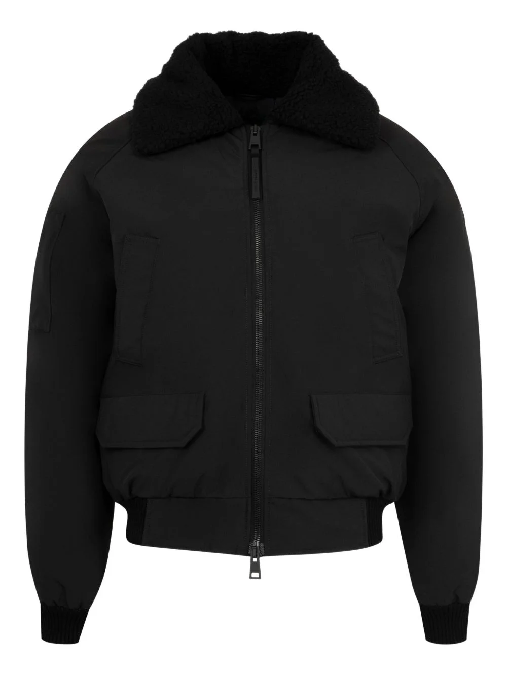 Chilliwack fleece-collar bomber jacket - 1