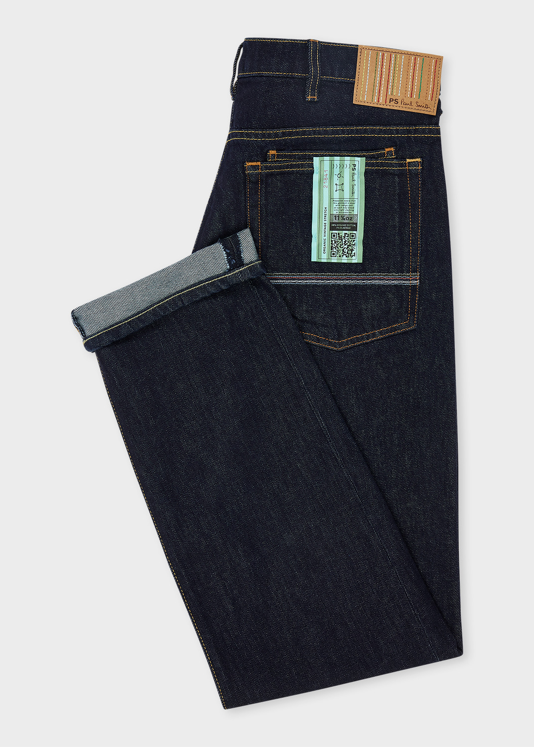Relaxed Tapered-Fit 'Organic Vintage Stretch' Jeans - 2