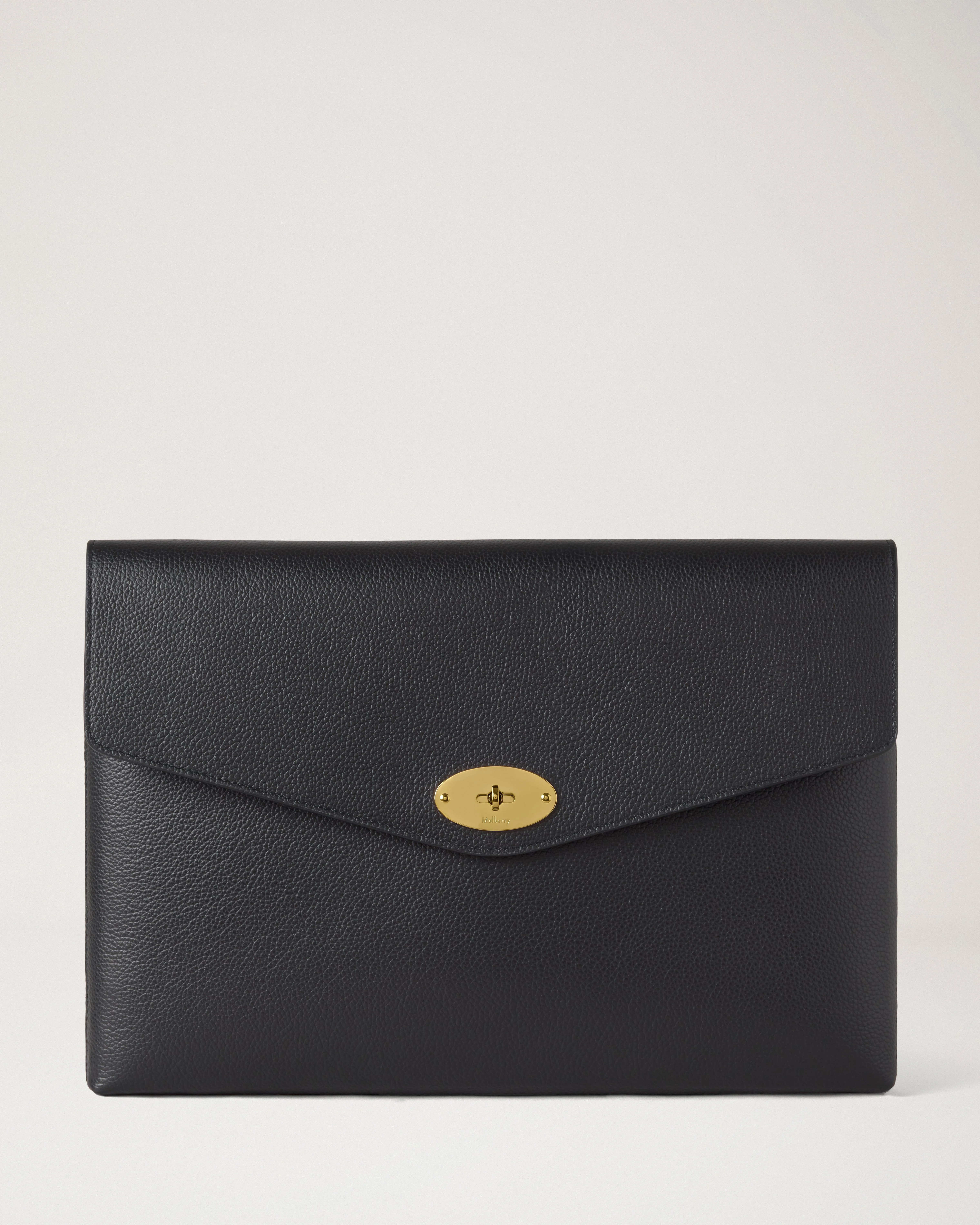 Darley Envelope Pouch
Black Small Classic Grain - 1