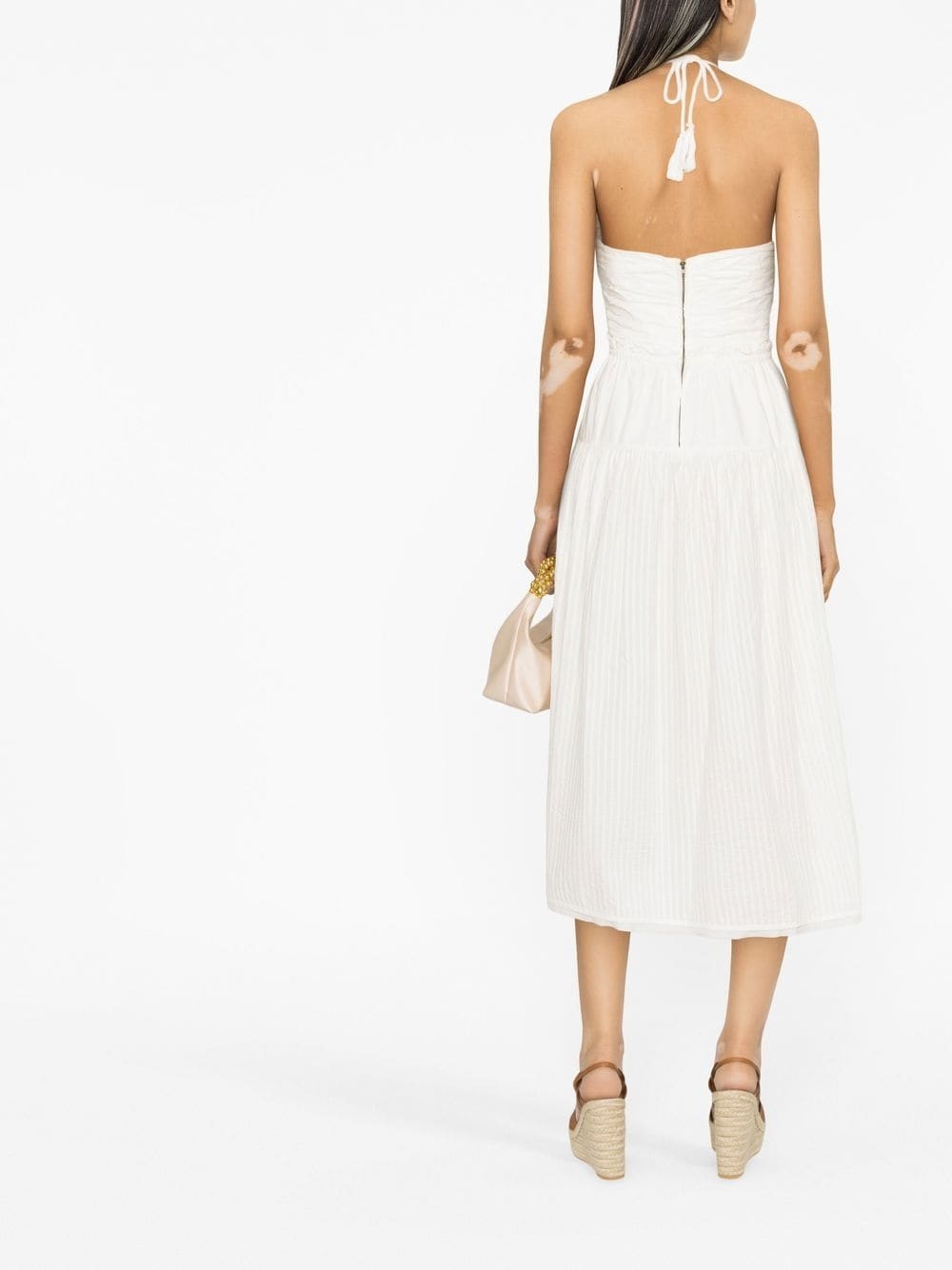 Ella halterneck midi dress - 4