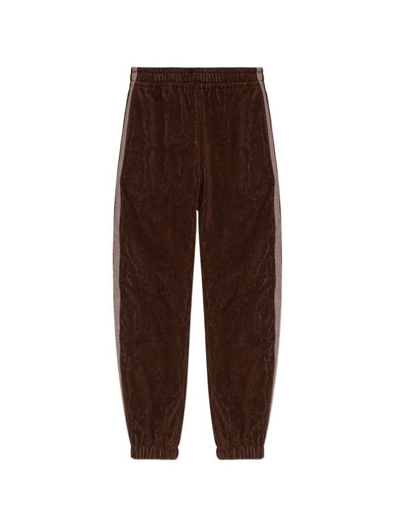 side stripe cotton trousers 1