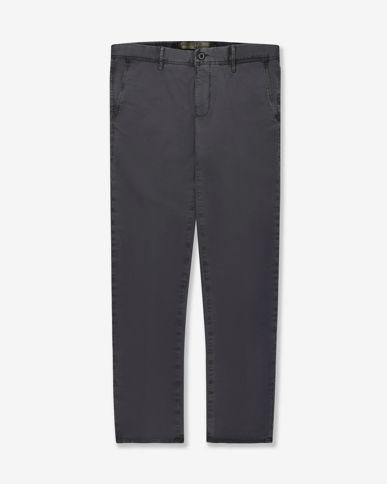 Slim-fit certified stretch gabardine trousers - 1