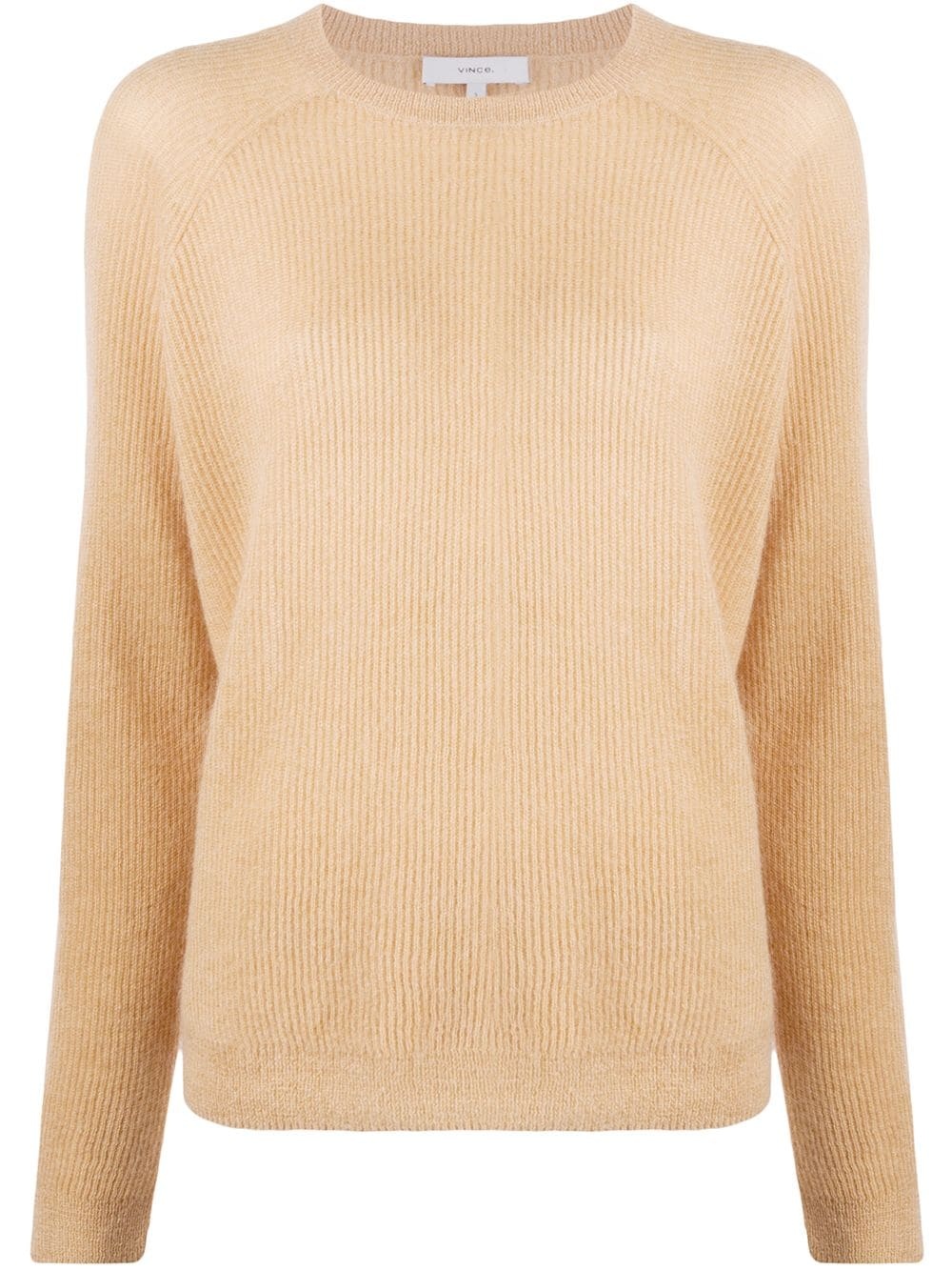 ribbed knit jumper - 1