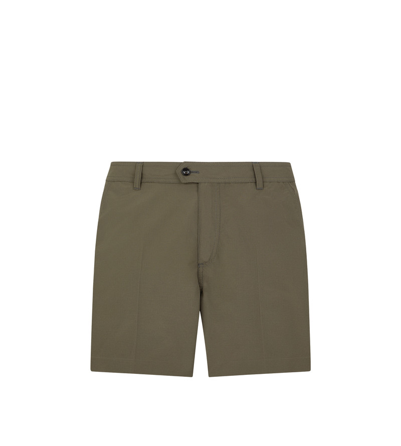 TECHNICAL FAILLE TAILORED SHORTS - 1