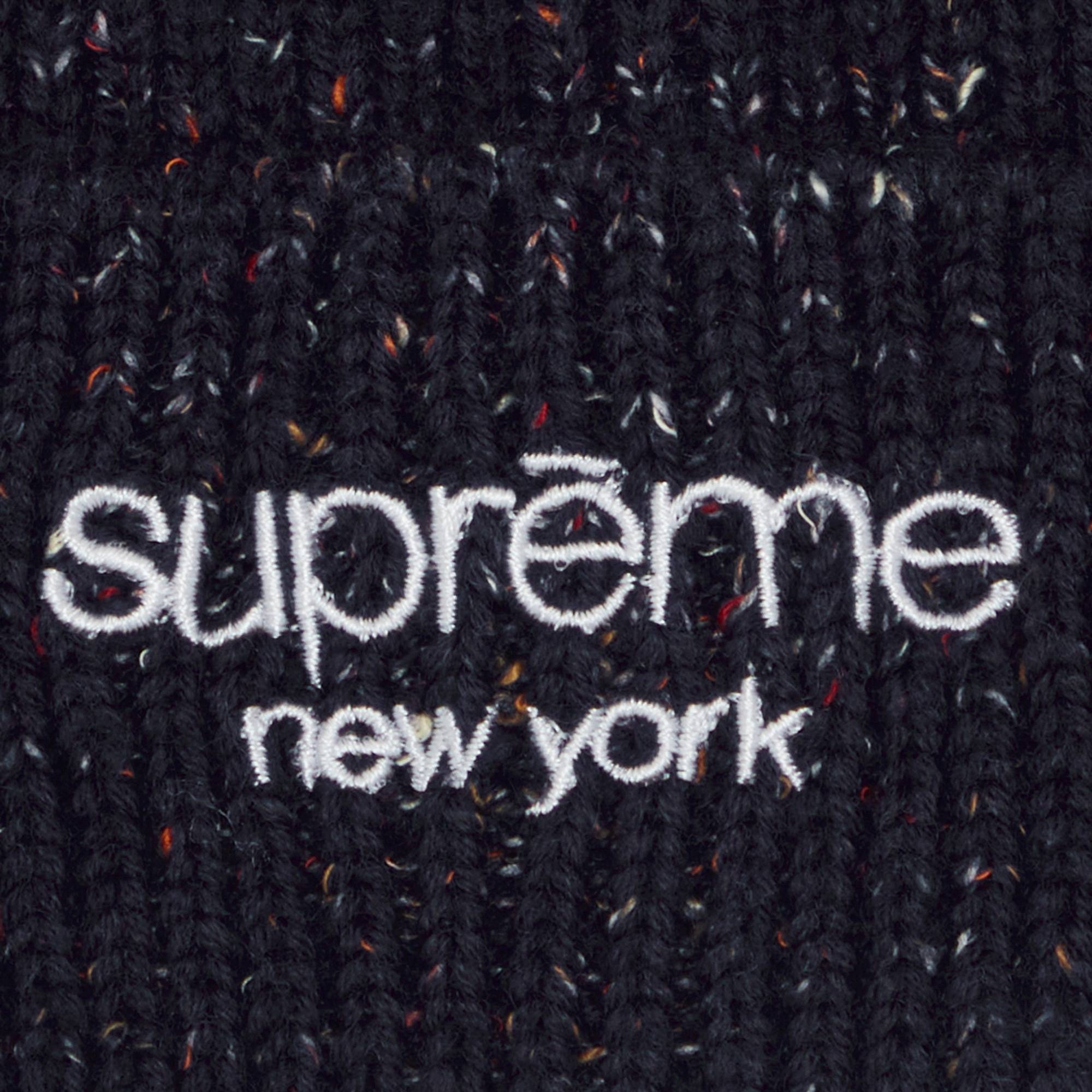 Supreme Rainbow Speckle Beanie 'Navy' - 3