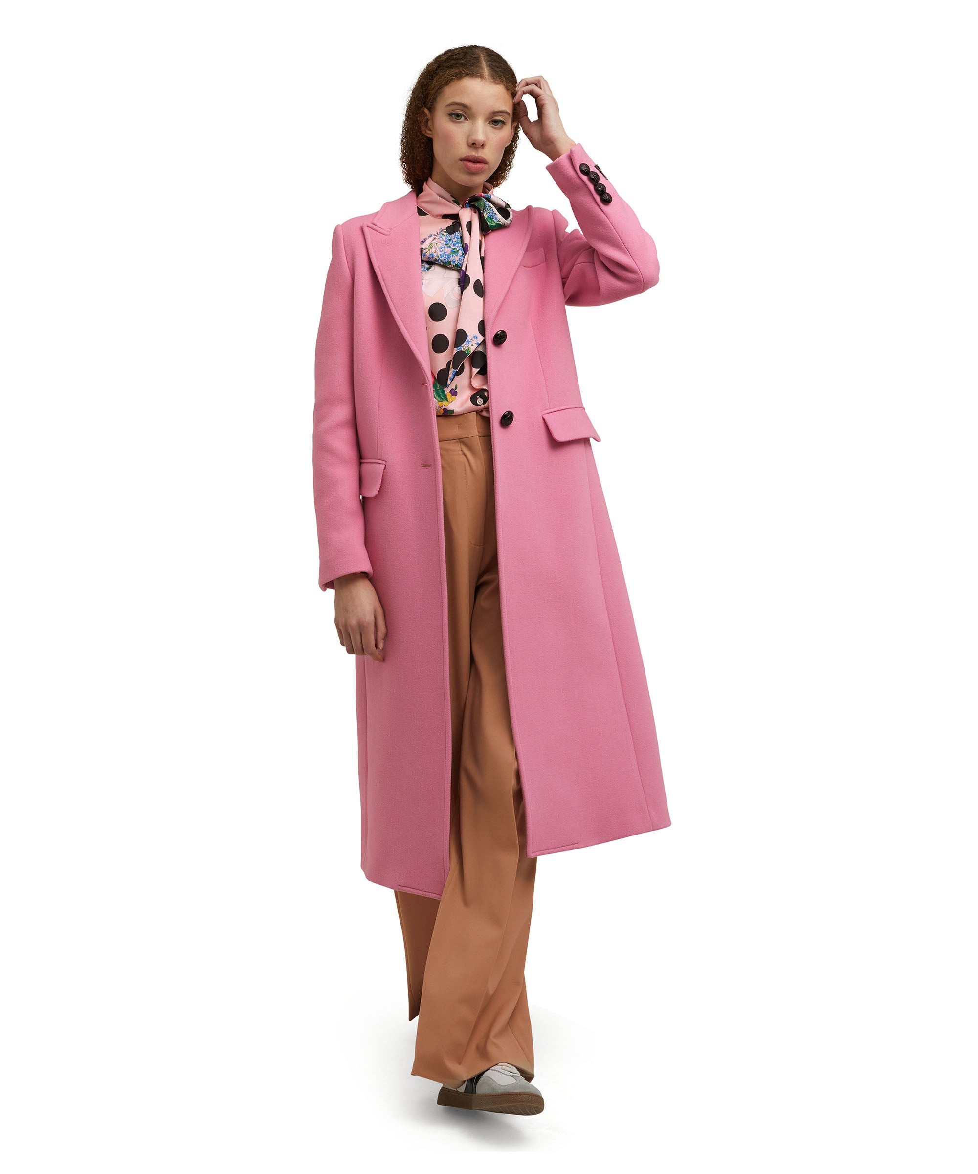 Virgin wool coat in "Wool Felt" - 4