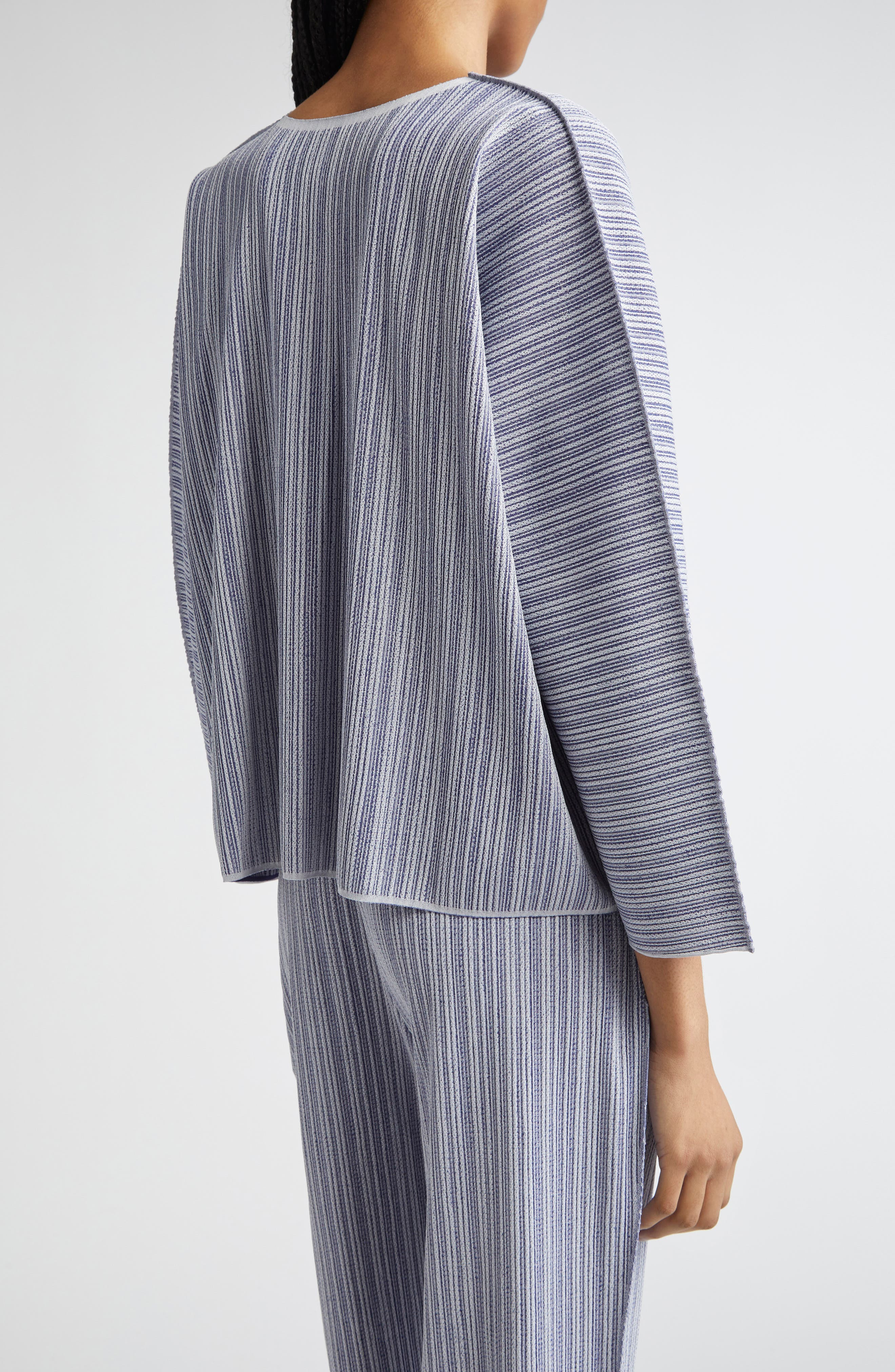 Pleats Please Issey Miyake A-POC Pleated Top in Blue at Nordstrom - 3