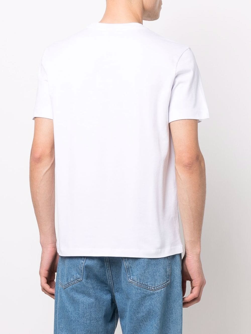 cotton round-neck T-shirt - 4