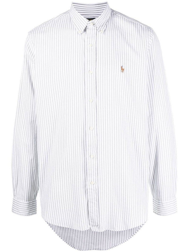 striped button-down shirt 1
