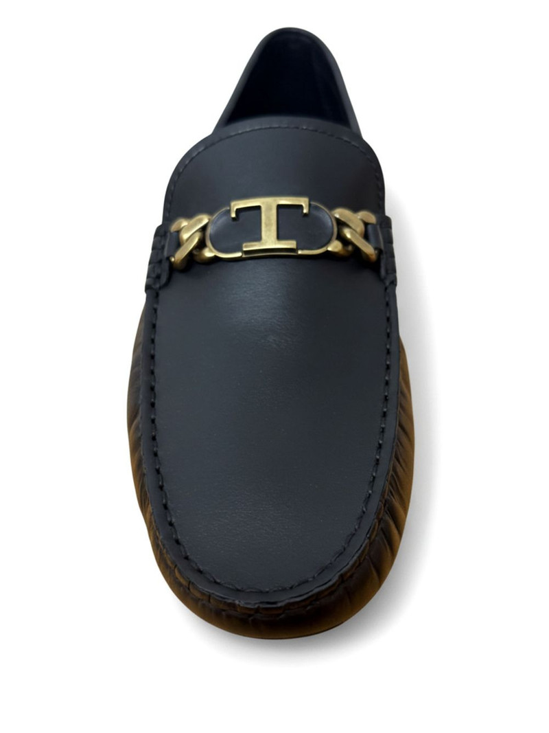 Tod's City Gommino chain-detail loafers outlook