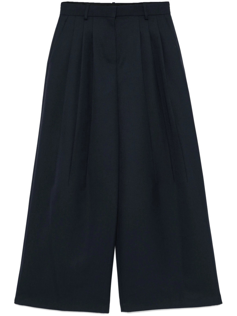 Tapered High-waisted Trousers 1