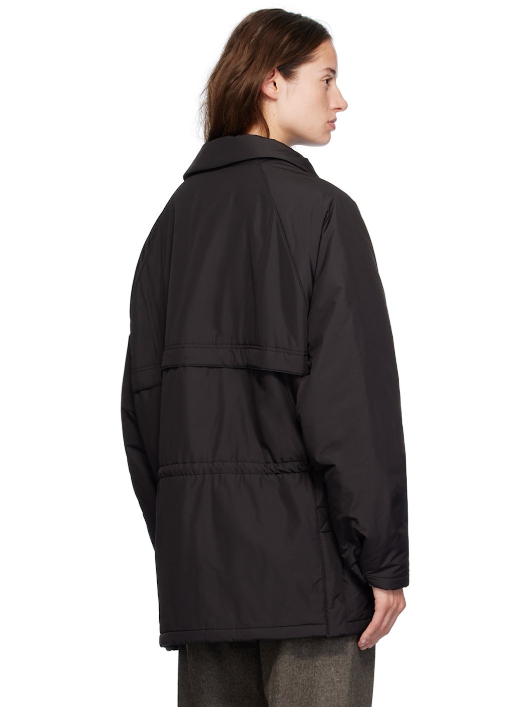 Black Padded Hunting Jacket - 3