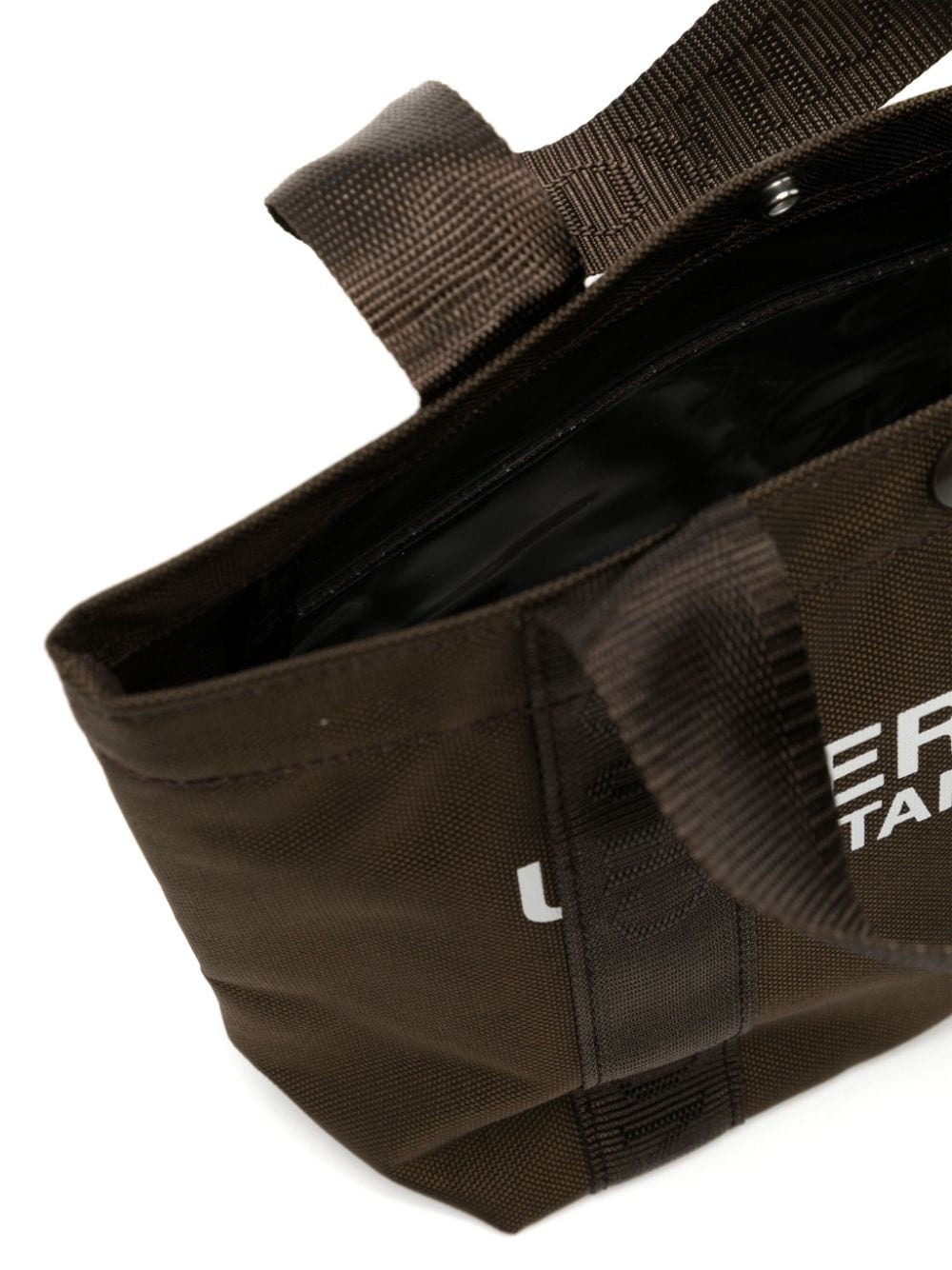 logo-print canvas tote bag - 4