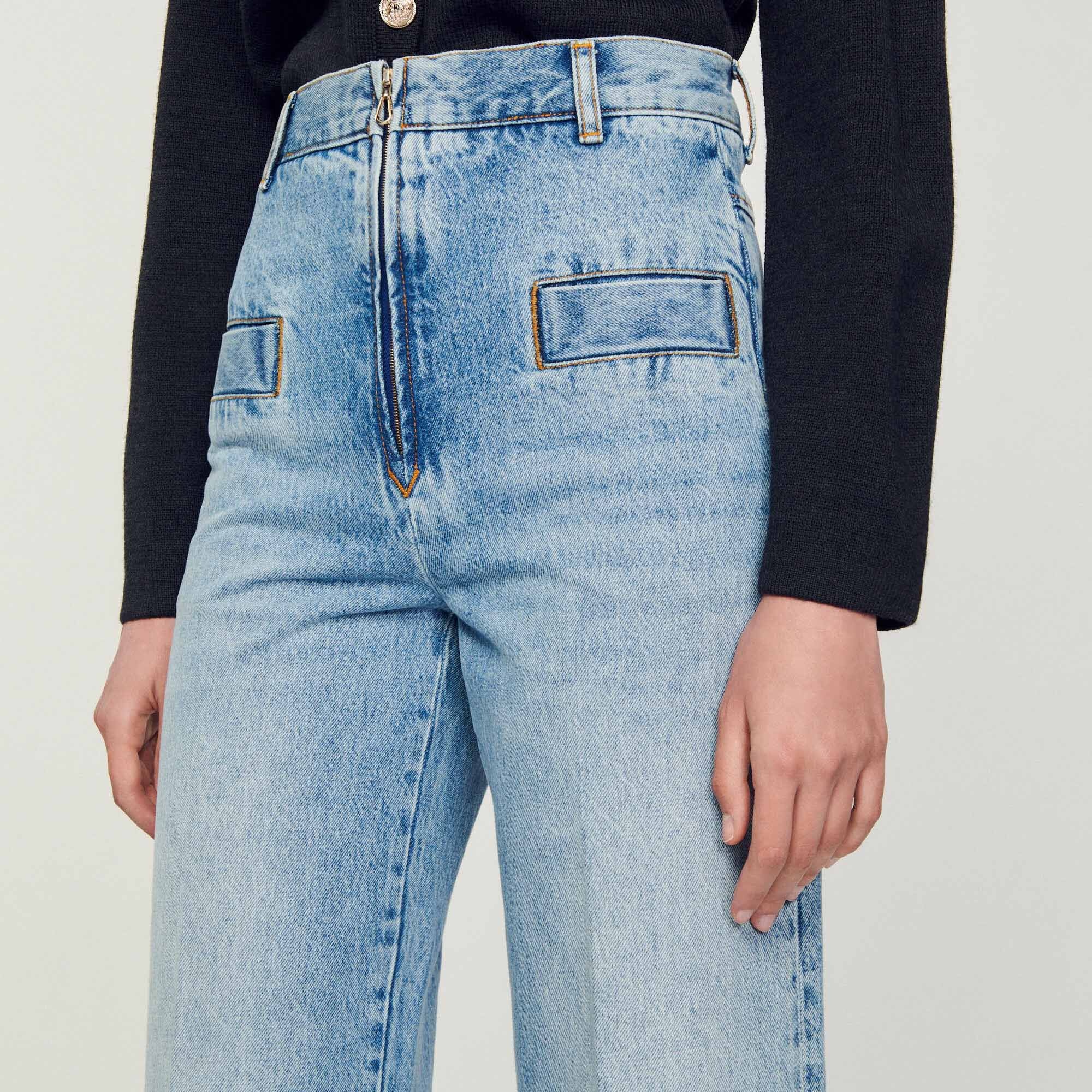WIDE-LEG JEANS - 4