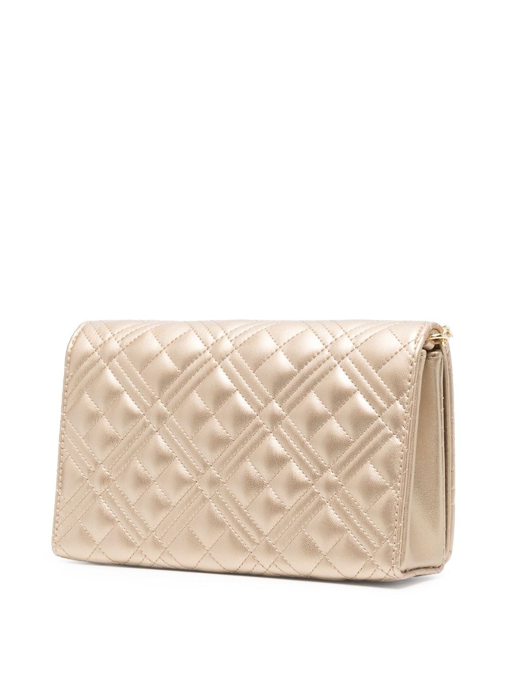 diamond-quilted crossbody bag - 3