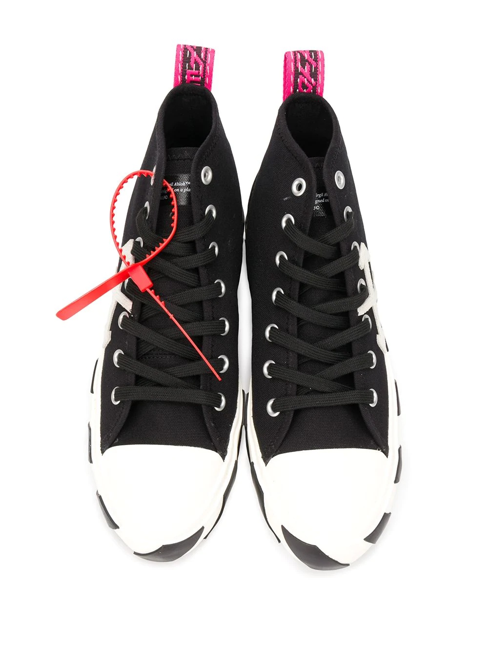 Arrow stripe sneakers - 4