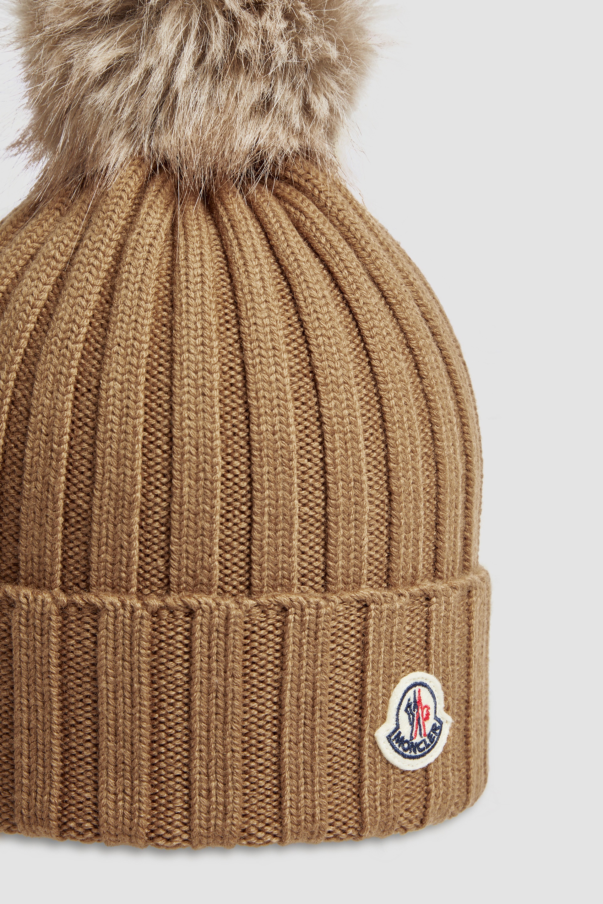 Wool Beanie with Pom Pom - 3