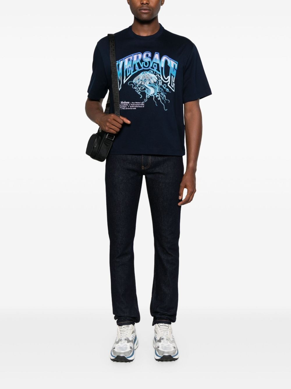 logo-print T-shirt - 2