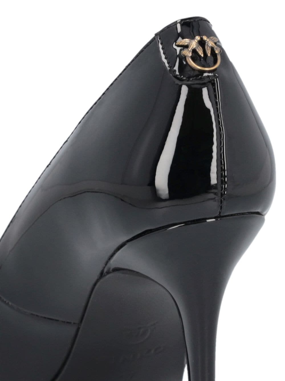 Juliette 90mm patent-finish pumps - 3