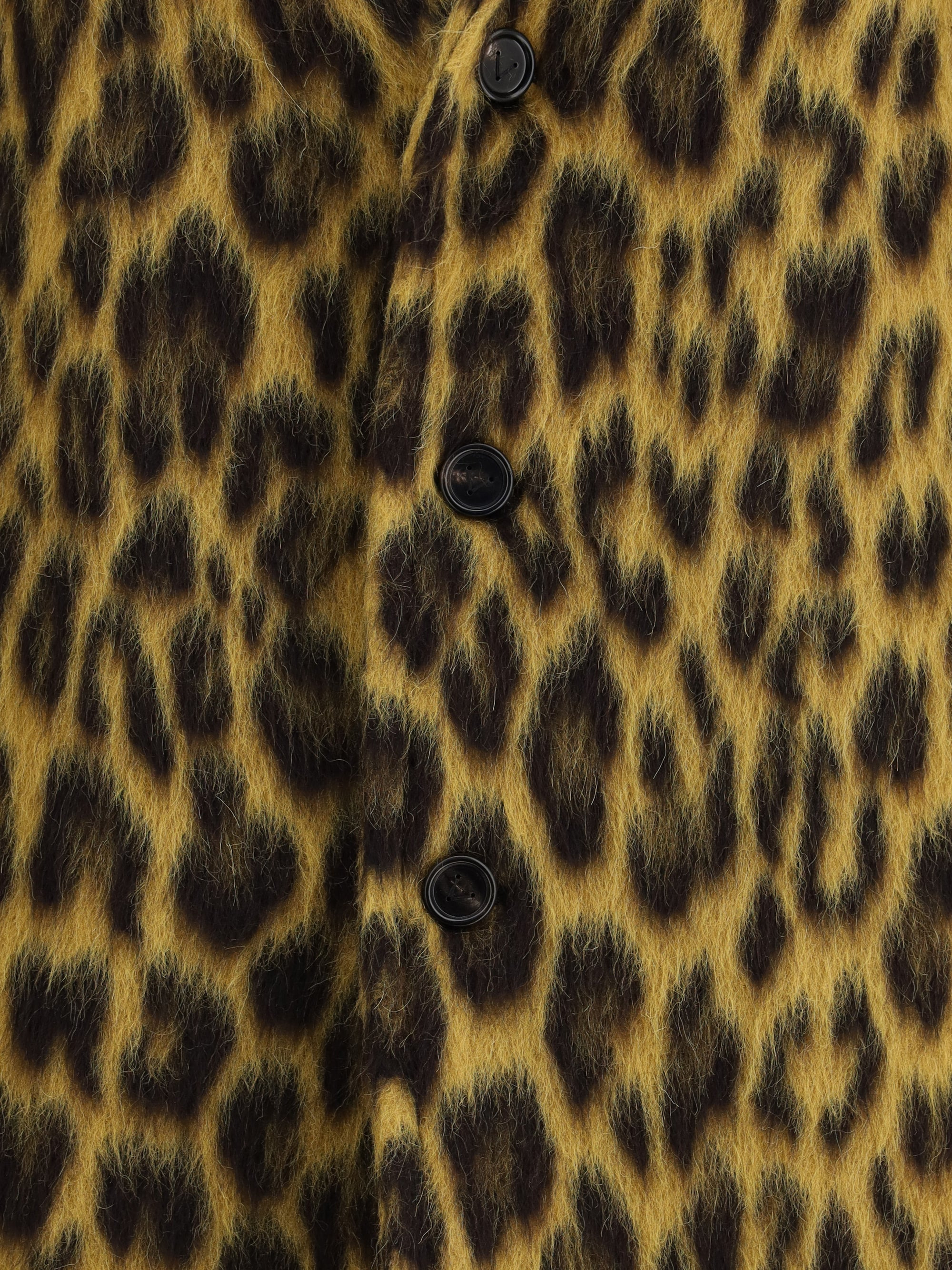 Bottega Veneta Women Leopard Print Coat - 3
