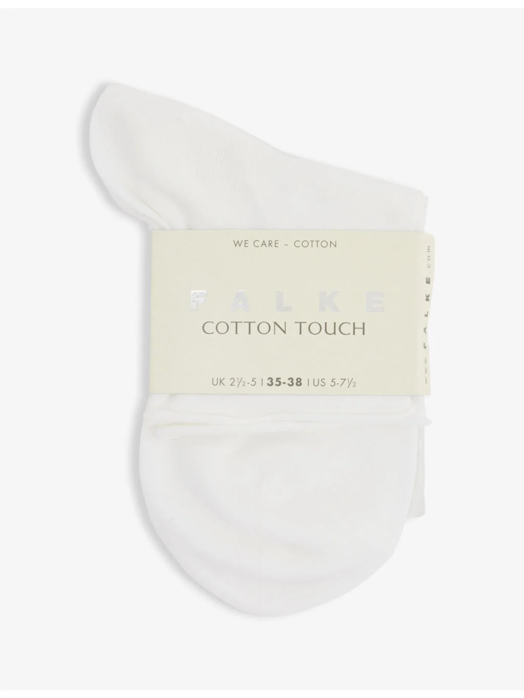 Cotton Touch rolled-cuff stretch-cotton-blend socks - 1