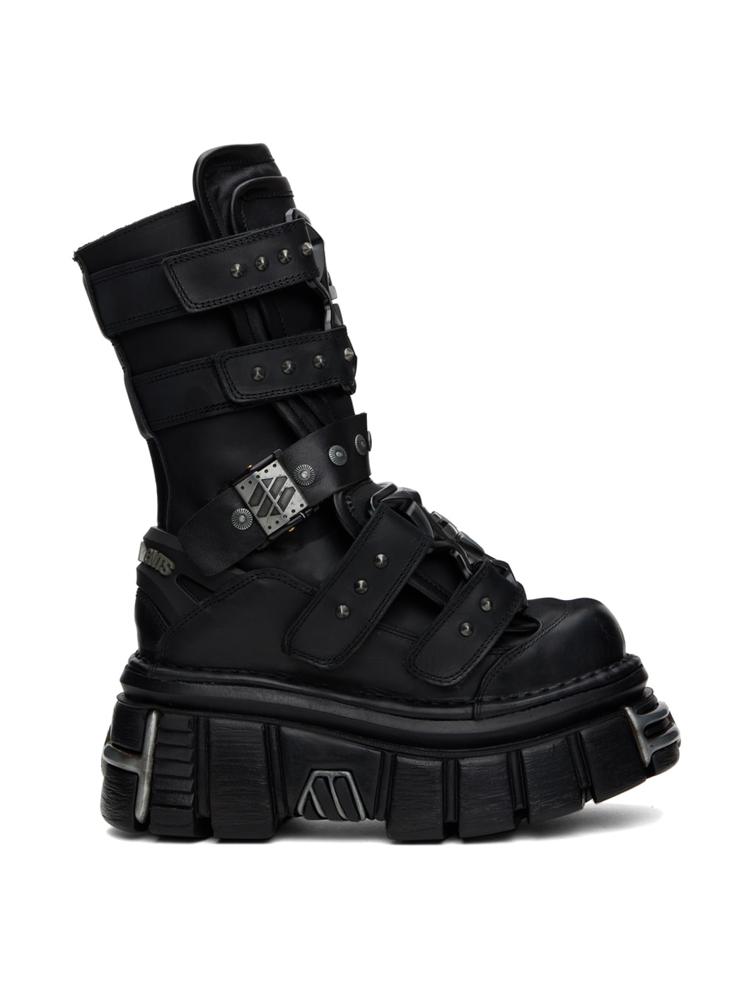 Black New Rock Edition Gamer Boots - 1