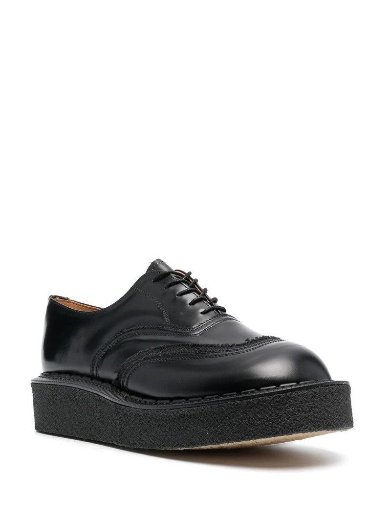 Comme des Garçons Homme Plus leather oxford shoes outlook