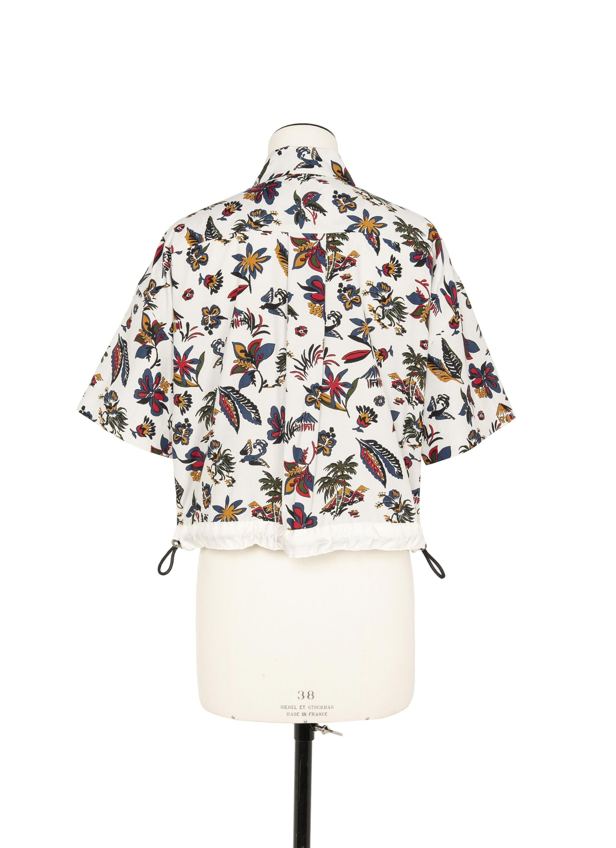 Car Race / Tropical Print Shirt - 3