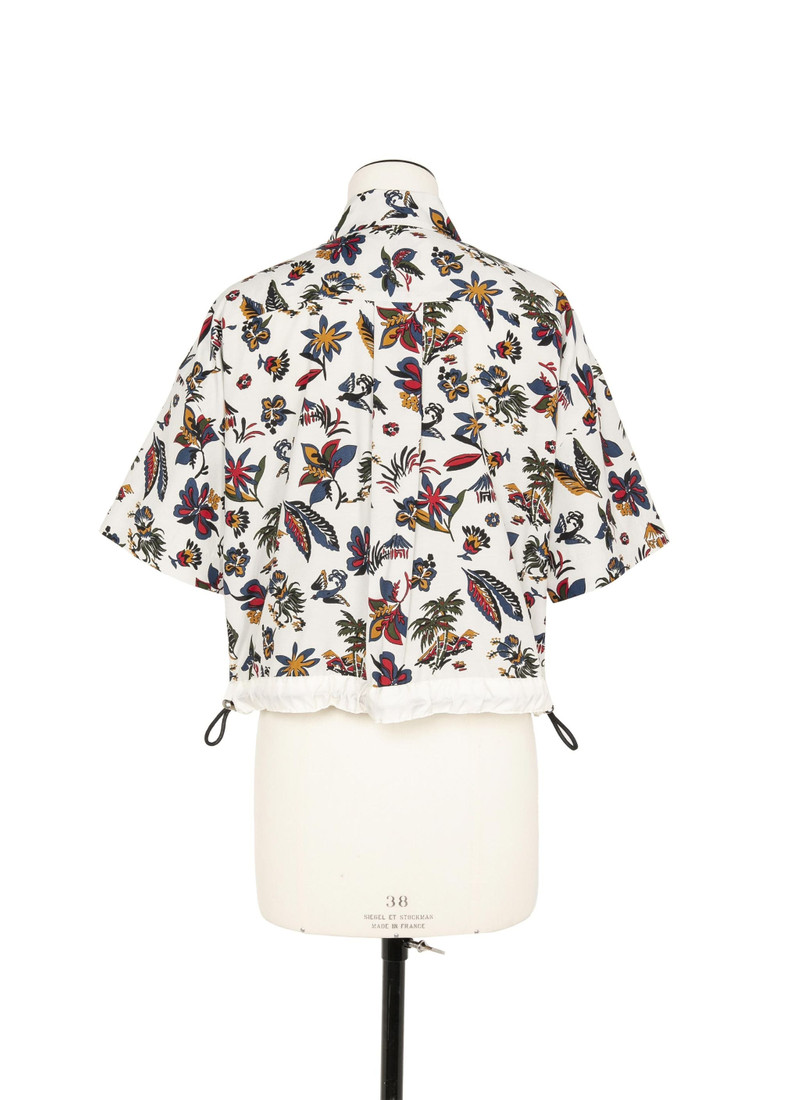 Car Race / Tropical Print Shirt 3