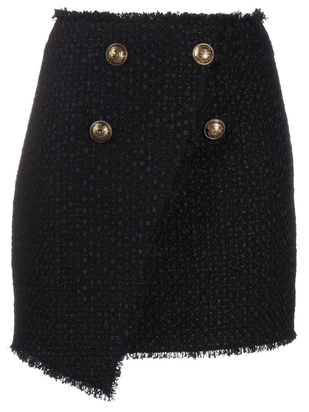 double-button mini skirt - 1