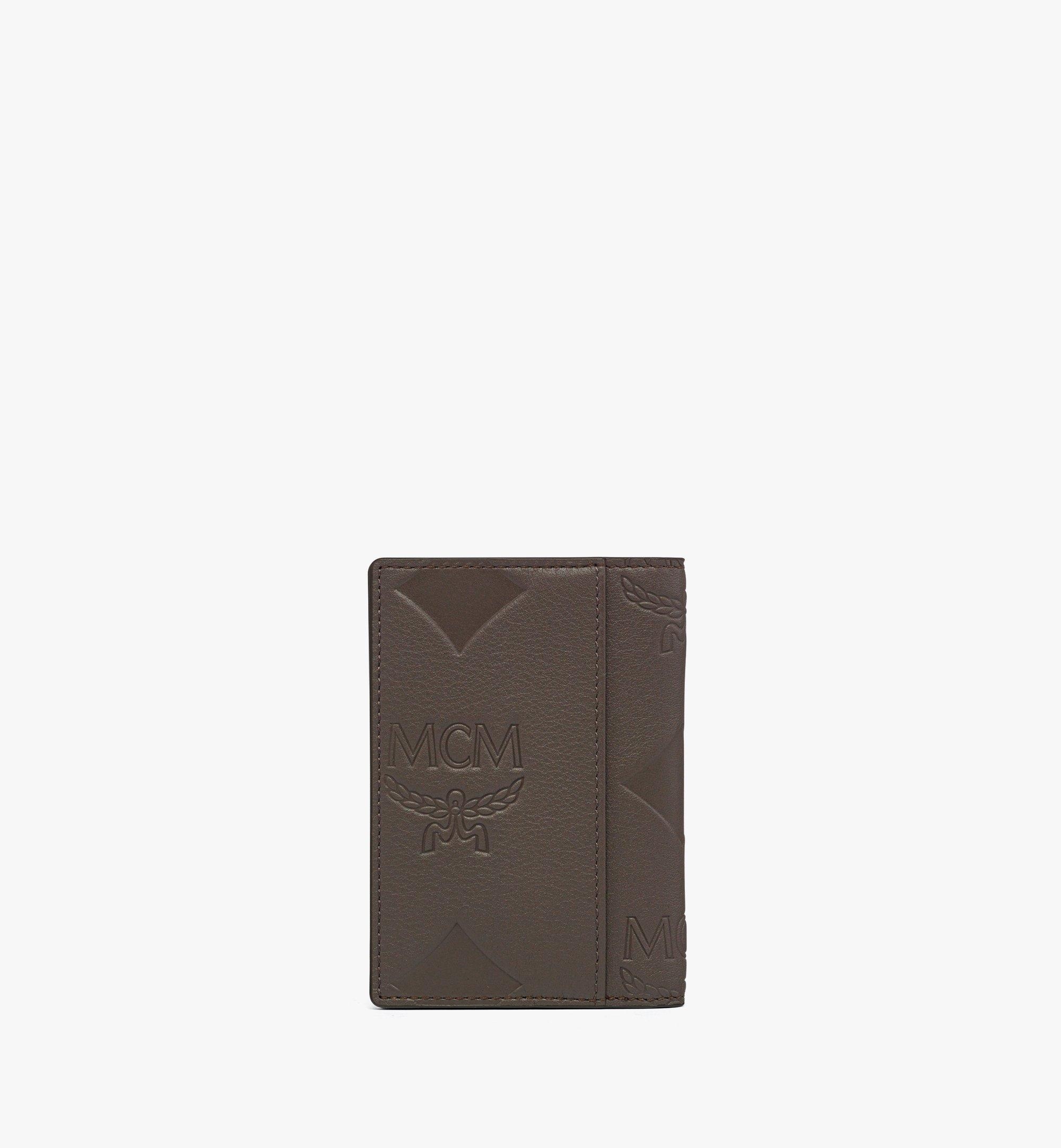 Aren Bifold Card Wallet in Maxi Monogram Leather - 3