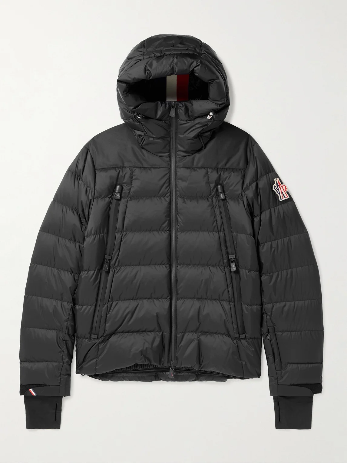Camurac Logo-Appliquéd Quilted Hooded Down Ski Jacket - 1