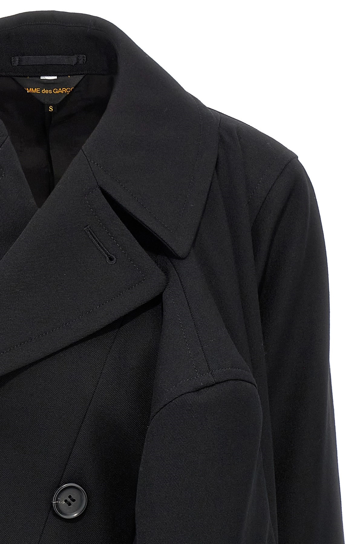 Double-breasted coat 4 sleeves - 4