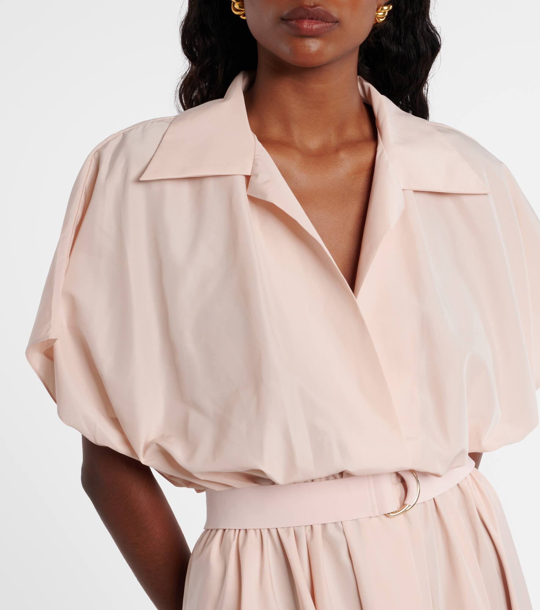 Flared midi dress - 4