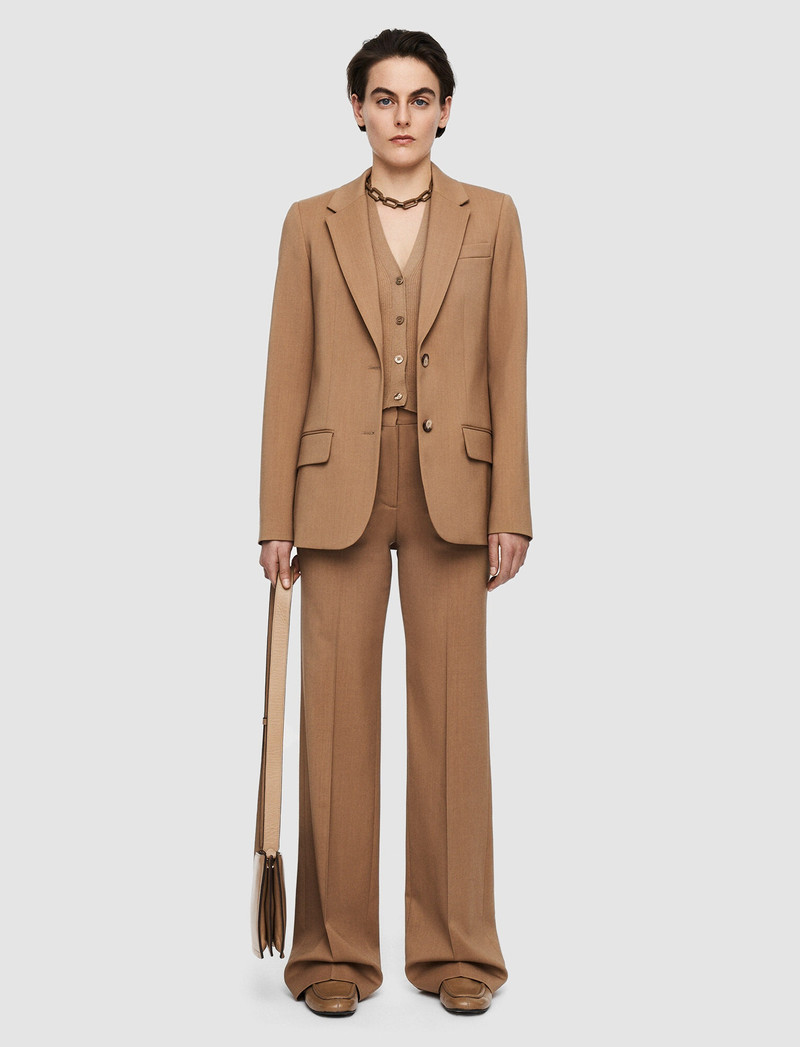 JOSEPH Tailoring Wool Stretch Jackie Jacket outlook