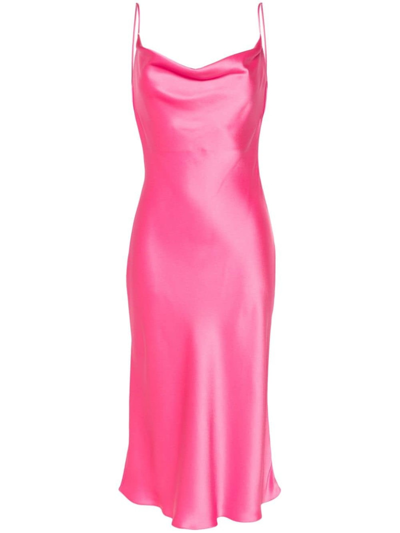cowl-neck midi slip dress 1
