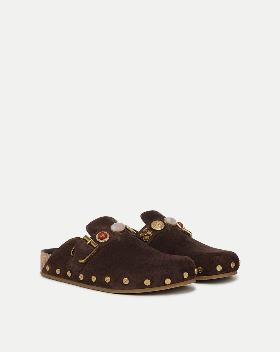 FERN EMBELLISHED CLOG - 2