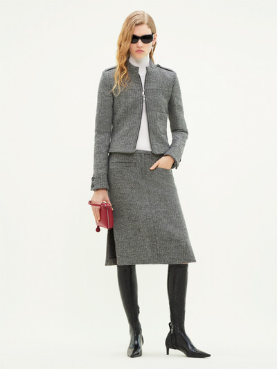 courrèges CAVIAR WOOL TAILORED JACKET outlook