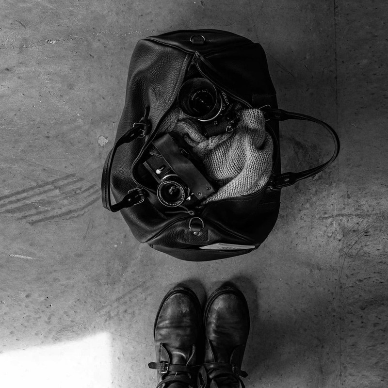 HOBO TRAVEL BAG - BLACK 7