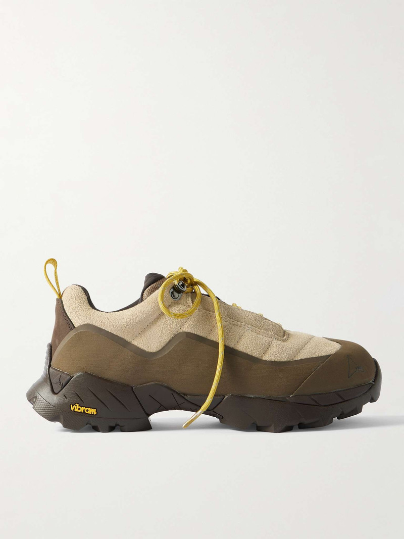 Katharina Rubber and Suede Hiking Sneakers 1