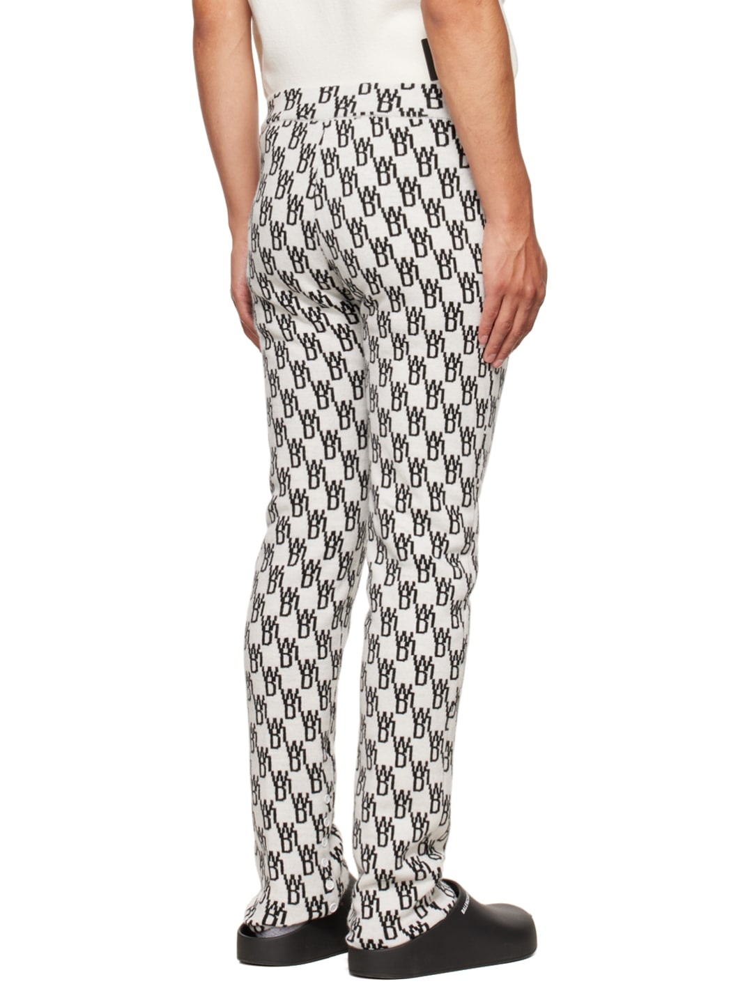 Off-White Jacquard Lounge Pants - 3