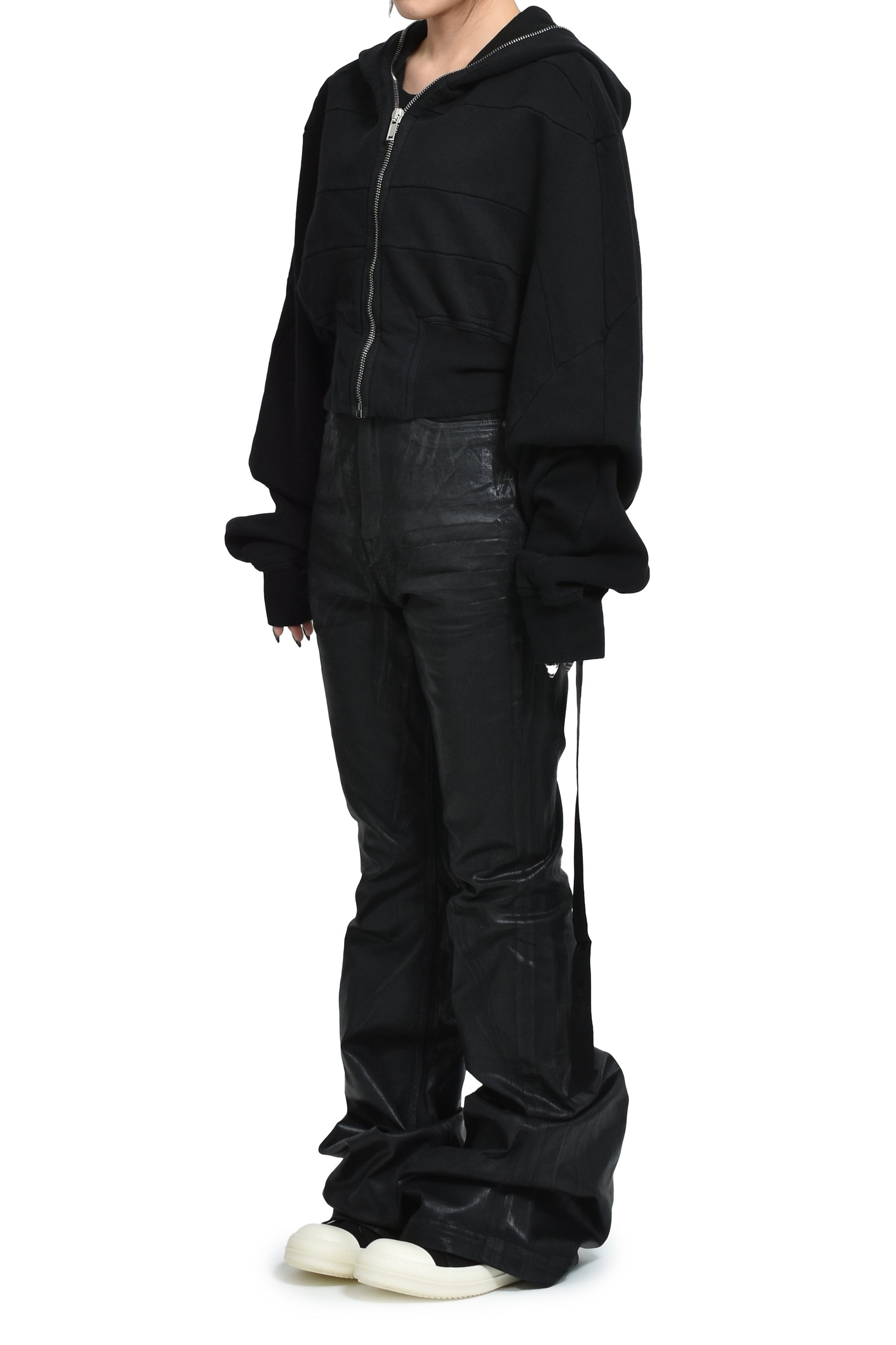 COLLAGE GIMP HOODIE / BLK - 4